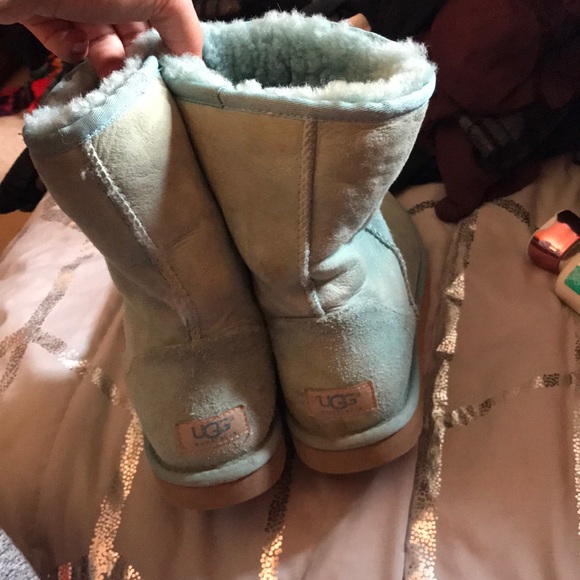 Shoes Baby Blue Gently Used Uggs Poshmark